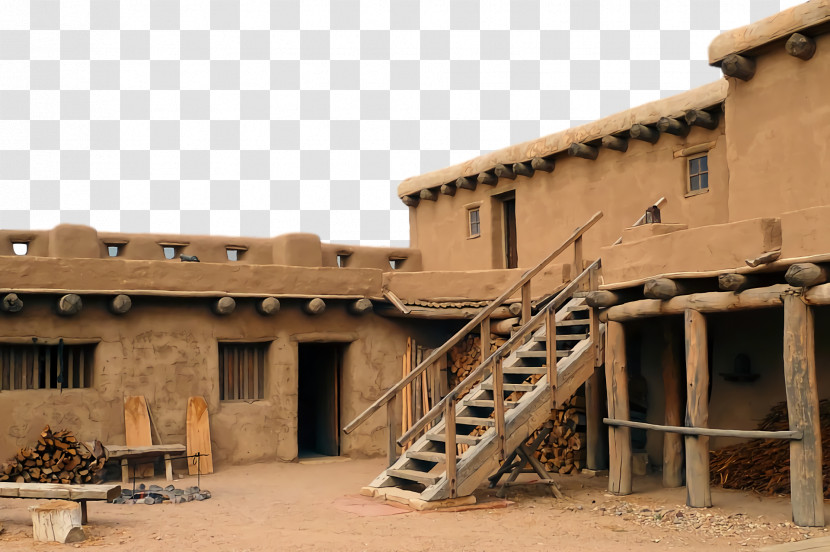 Pueblo Historic Site Roof Facade Pueblo Transparent PNG