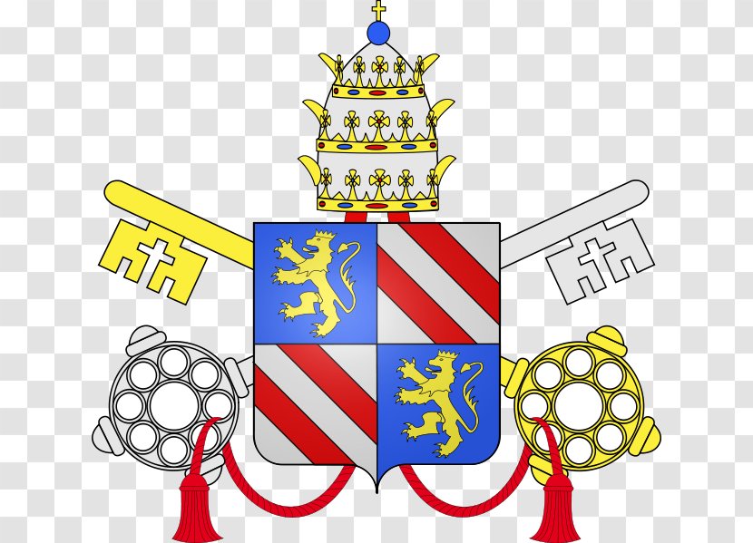 Coat Of Arms Pope Benedict XVI Papal Coats Crest - Pius Xii - V Transparent PNG