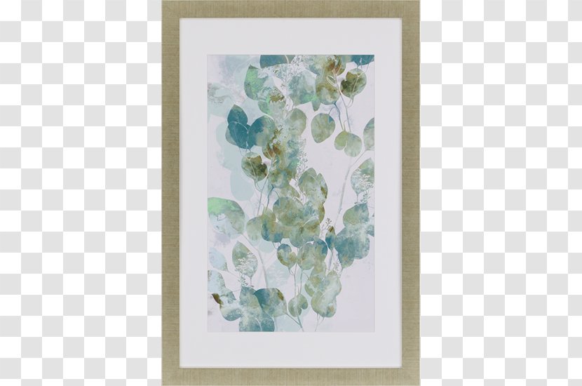 Watercolor Painting Floral Design Picture Frames Art Canvas Print - Frame Transparent PNG
