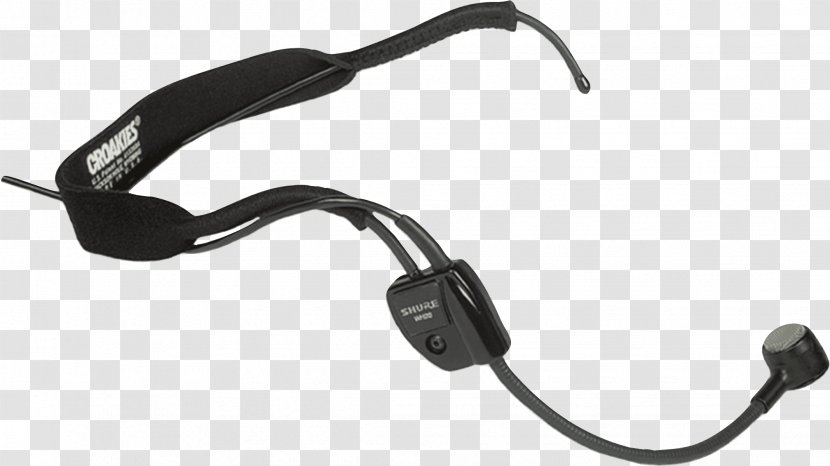Lavalier Microphone Xbox 360 Wireless Headset Audio Shure - Eyewear - Silver Transparent PNG