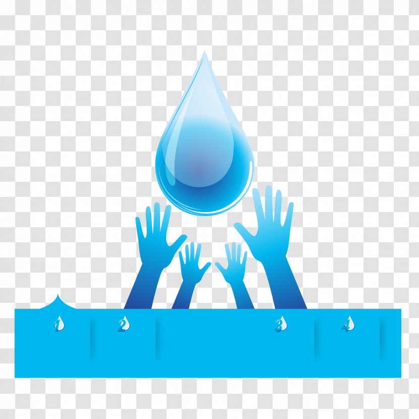 Water Conservation Efficiency Vector Graphics Treatment - Logo - Brazatildeo Design Element Transparent PNG