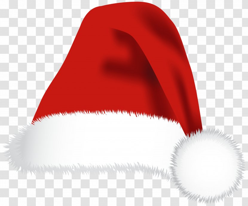 Santa Claus Hat Christmas Cap - Product Design - Clip Art Image Transparent PNG