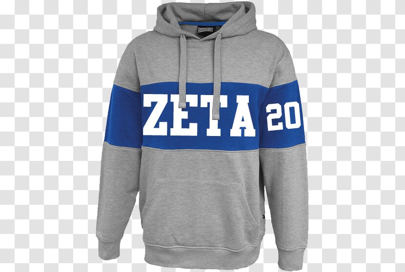 Hoodie T-shirt Zeta Phi Beta Clothing Tracksuit - Crew Neck Transparent PNG