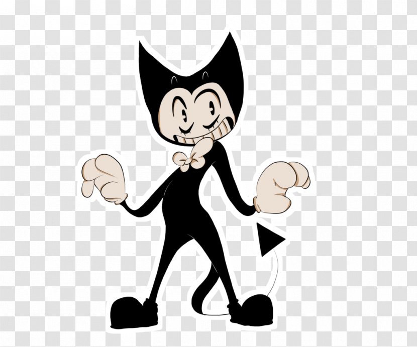 Kitten Bendy And The Ink Machine Fan Art - Frame Transparent PNG
