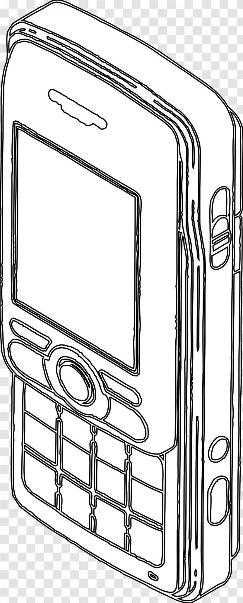 Coloring Book IPhone Line Art Text Messaging - Area - Iphone Transparent PNG