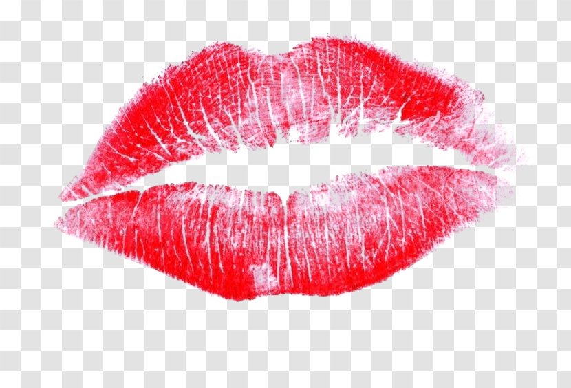 Kiss Lipstick Drawing Clip Art - Royaltyfree - Red Transparent PNG