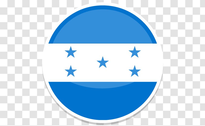 Blue Area Sky Line Clip Art - World Flag - Honduras Transparent PNG