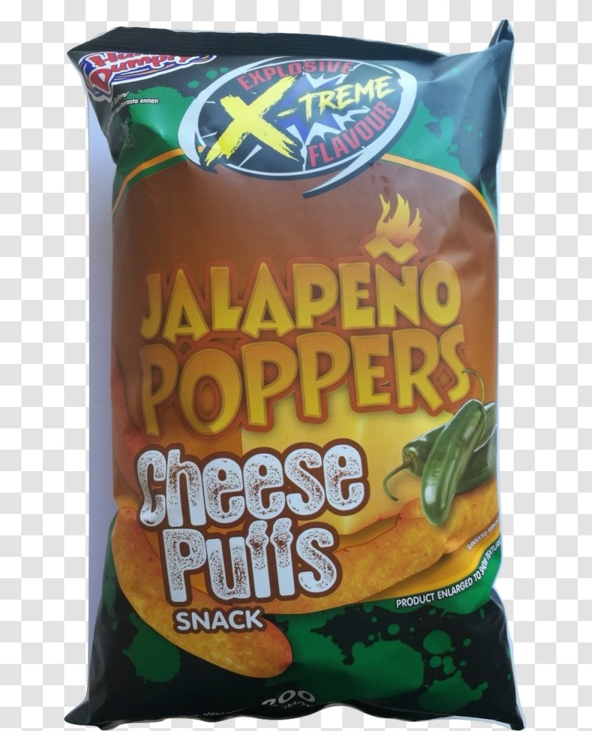 Potato Chip Vegetarian Cuisine Nachos Jalapeño Popper - Food - Cheese Puffs Transparent PNG