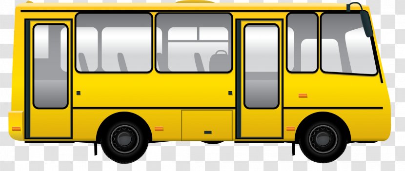 School Bus Cdr Clip Art - Compact Car Transparent PNG