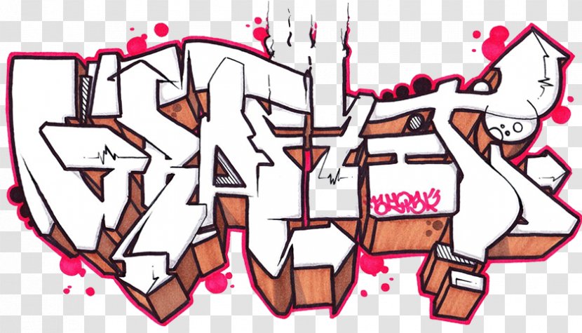 Graffiti Tag Drawing Art - Cartoon Transparent PNG