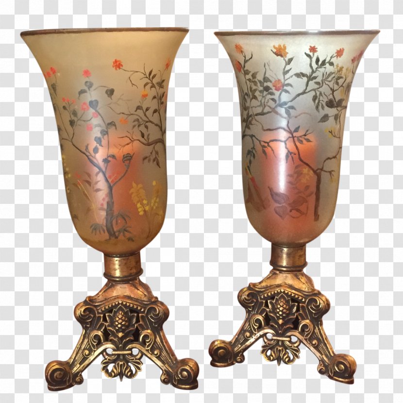 Vase Urn Metal Artifact - Hand Painted Transparent PNG