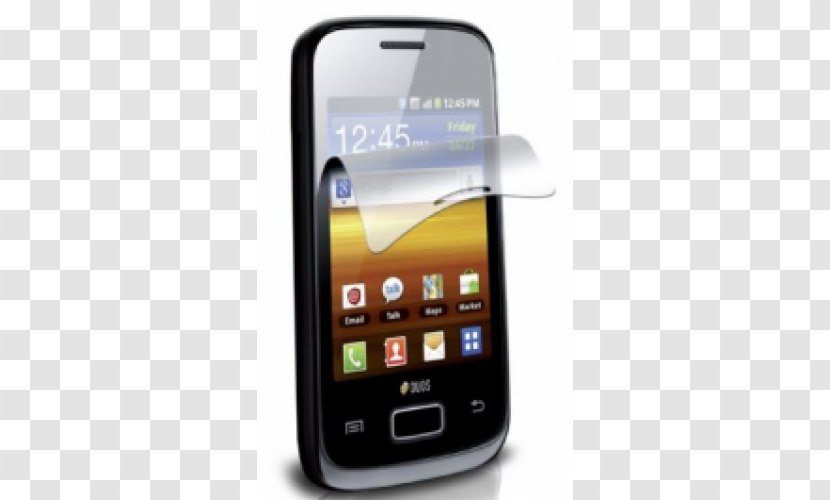Smartphone Feature Phone Samsung Galaxy Young Android S Duos - Technology - Spiral Transparent PNG