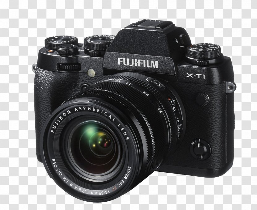 Fujifilm X-T1 X-T2 Canon EF-S 18–55mm Lens Fujinon XF 18-55 Mm F/2.8-4.0 R LM OIS - Xt1 - Camera Transparent PNG