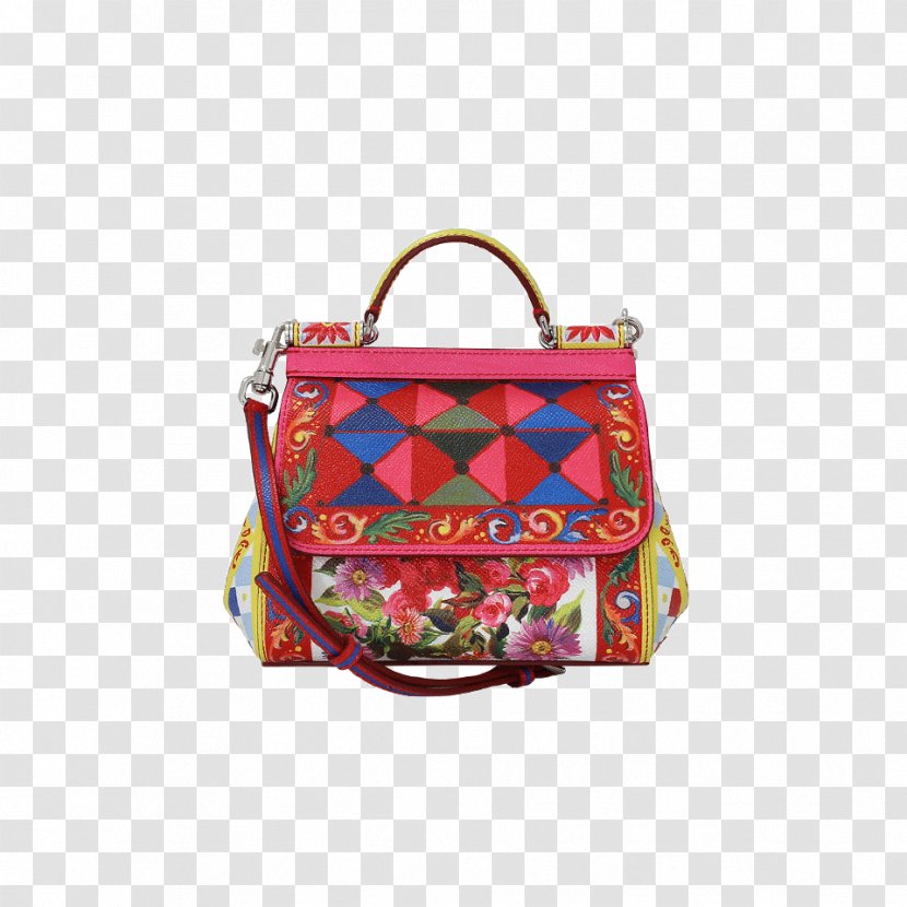Handbag Tote Bag Satchel Leather - Pink - Dolce & Gabbana Transparent PNG