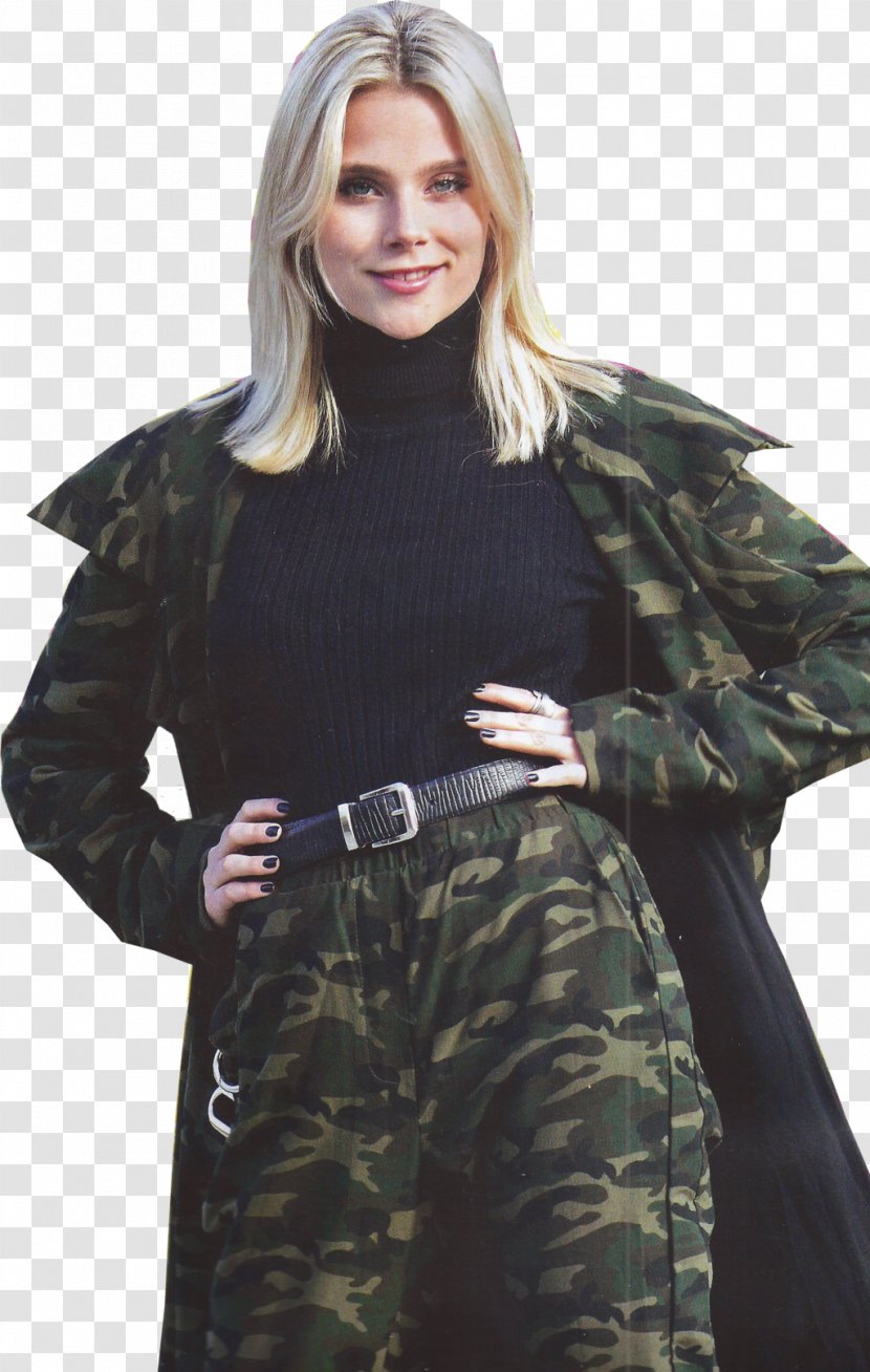 Karol Sevilla Soy Luna Cast Ámbar Smith Alas - Military Camouflage - Kf Transparent PNG