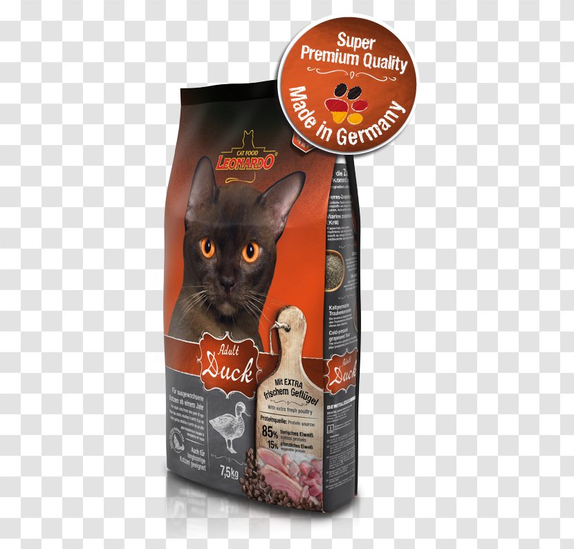 Cat Food Duck Poultry Fodder - Kitten Transparent PNG