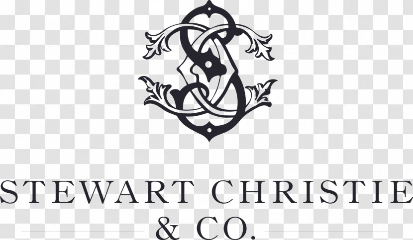 Stewart Christie & Co Ltd Bespoke Tailoring Clothing Brand - Logo - White Transparent PNG