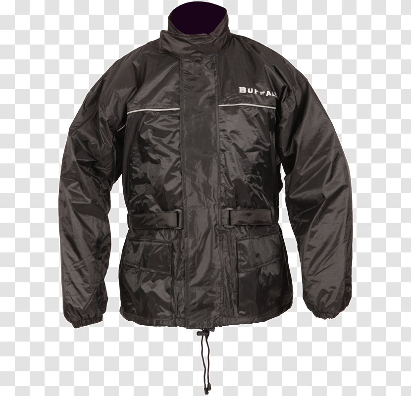 Jacket Buffalo T-shirt Motorcycle Clothing - Black Transparent PNG