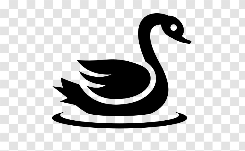 Cygnini Duck Goose Symbol - Anatidae - Houses Transparent PNG