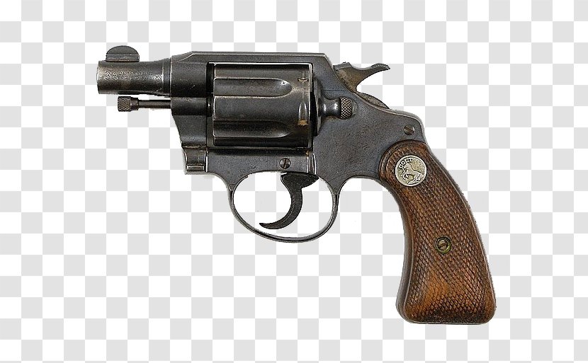 Bonnie And Clyde Firearm Pistol Colt Detective Special Gun - Handgun Transparent PNG