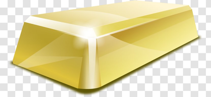 Gold Bar Clip Art - Royaltyfree Transparent PNG