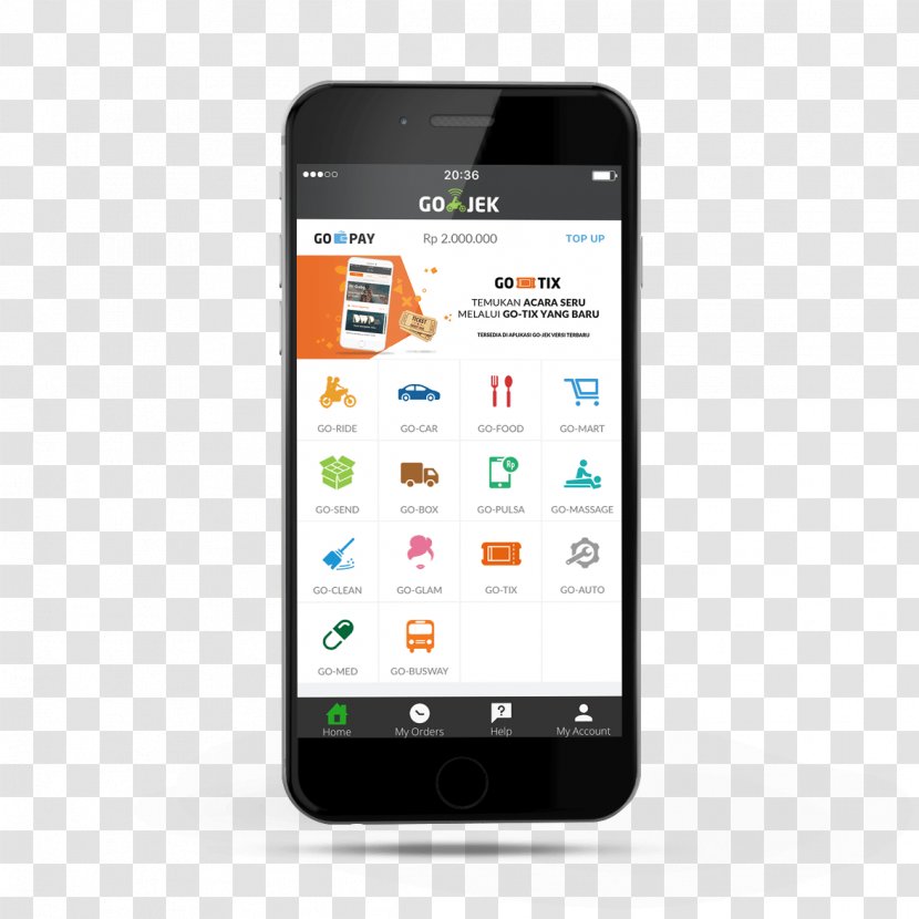 Feature Phone Smartphone Go-Jek IPhone Transparent PNG