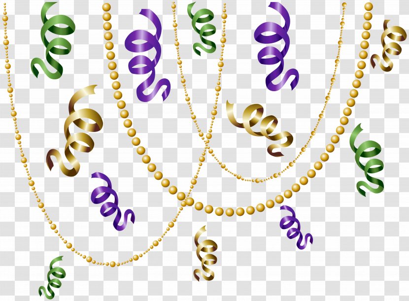 Mardi Gras In New Orleans Clip Art - Lundi - Jewellery Transparent PNG