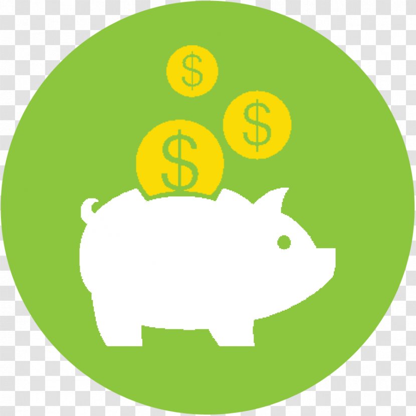 Piggy Bank Money Finance - Green Transparent PNG