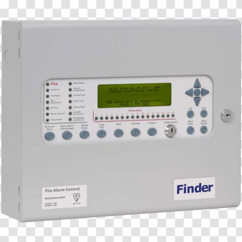 Fire Alarm Control Panel System Kentec Electronics Ltd Security Alarms & Systems Protection - Conflagration Transparent PNG