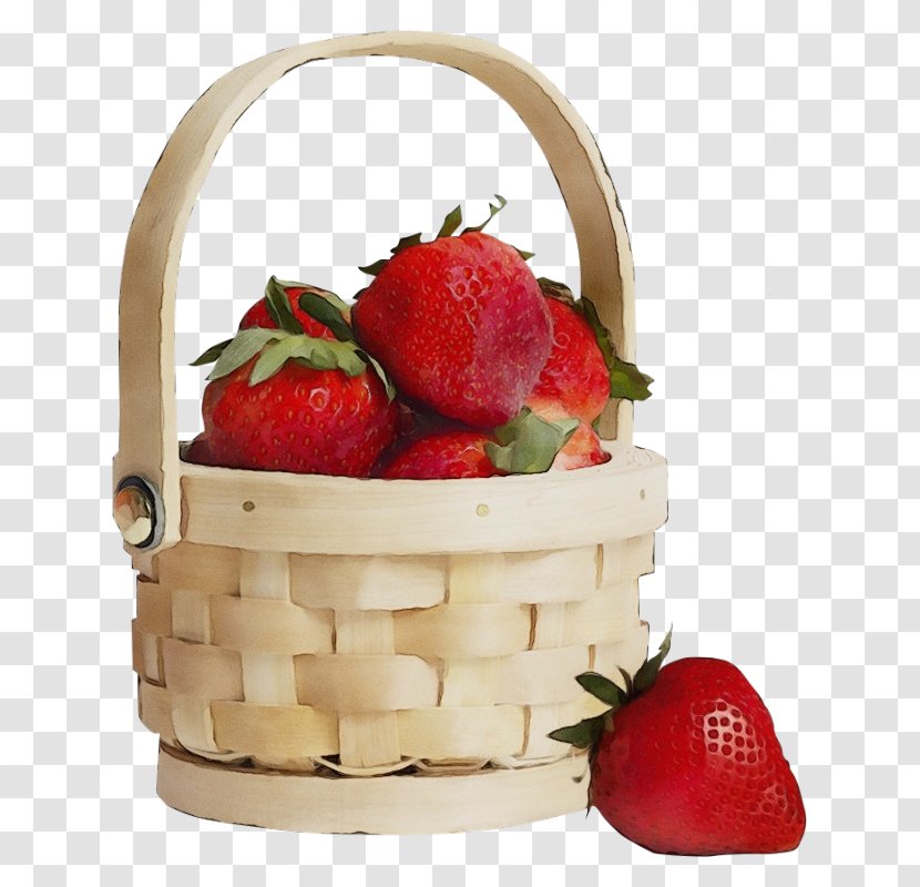 Watercolor Natural - Strawberries - Present Superfood Transparent PNG