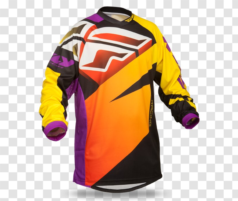T-shirt Jersey Motocross Fly - Tshirt Transparent PNG
