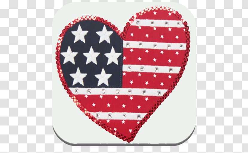 Flag Of The United States Code Independence Day - Patriotism - Patriotic Heart Transparent PNG