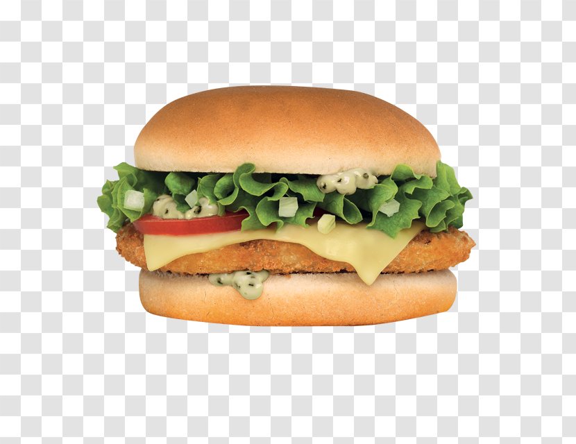 Cheeseburger Hamburger Fast Food Whopper Patty - Veggie Burger - CHICKEN PEPPER Transparent PNG