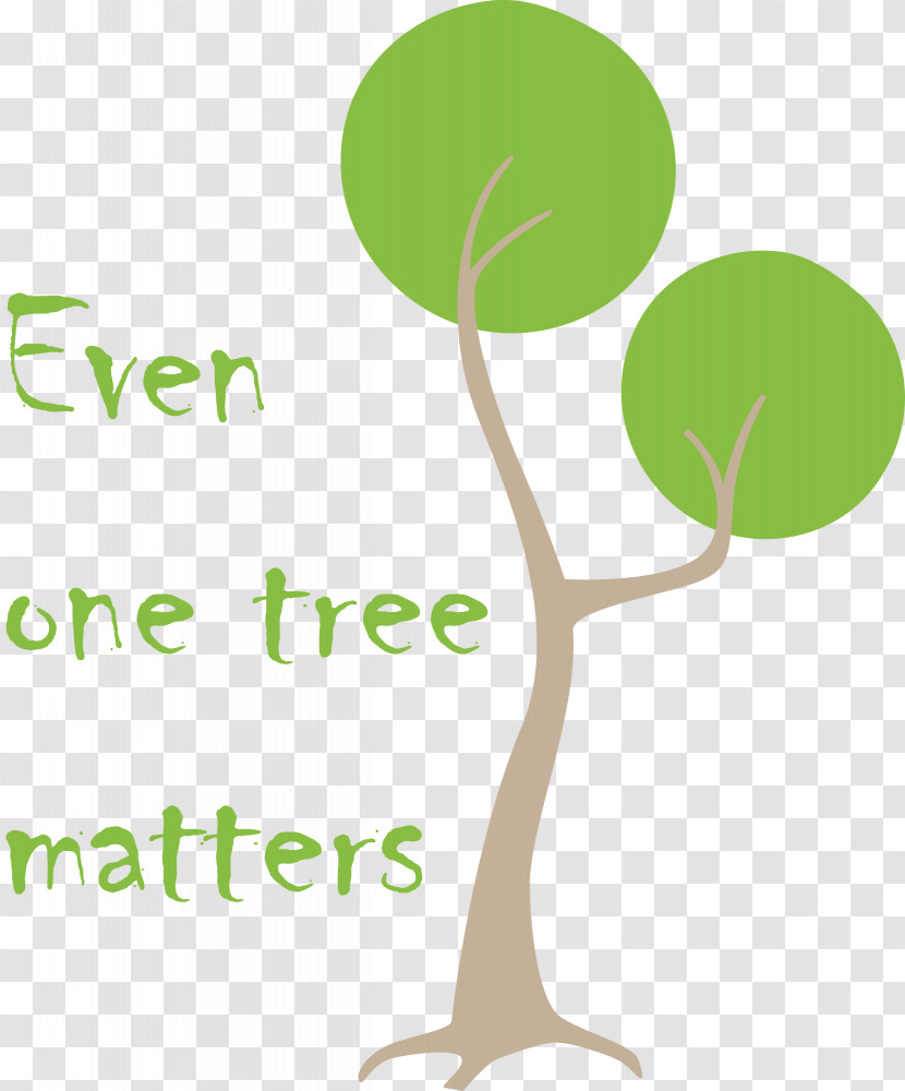 Even One Tree Matters Arbor Day Transparent PNG