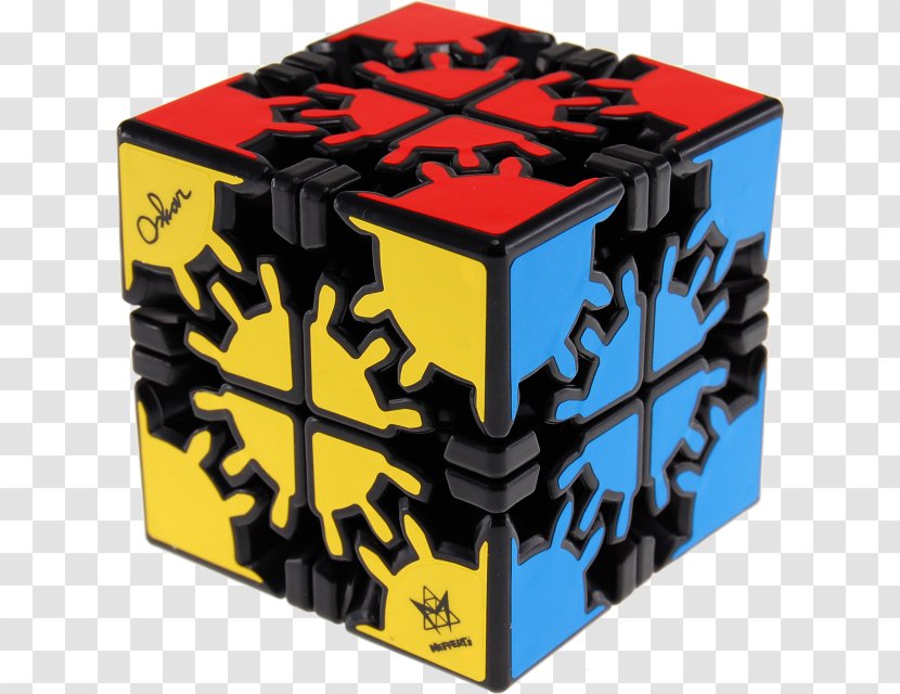 Gear Cube Puzzle Rubik's - Rotation - Small Transparent PNG
