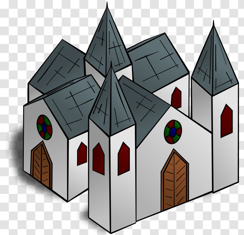 Canterbury Cathedral Lincoln Salisbury Clip Art - Gothic Architecture - Bunco Images Transparent PNG