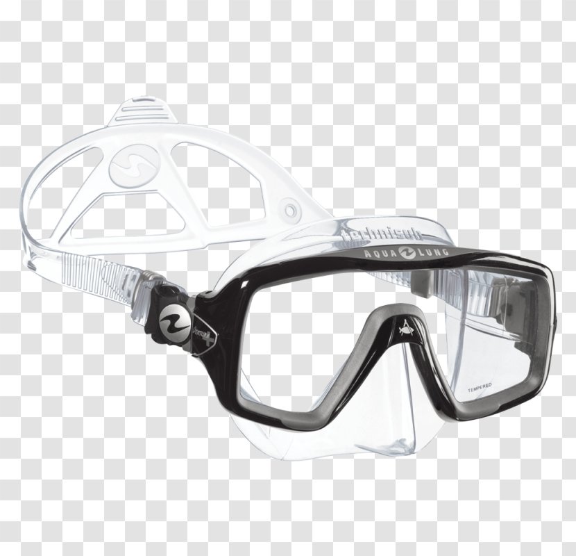 Diving & Snorkeling Masks Scuba Set Aqua Lung/La Spirotechnique - Mask Transparent PNG