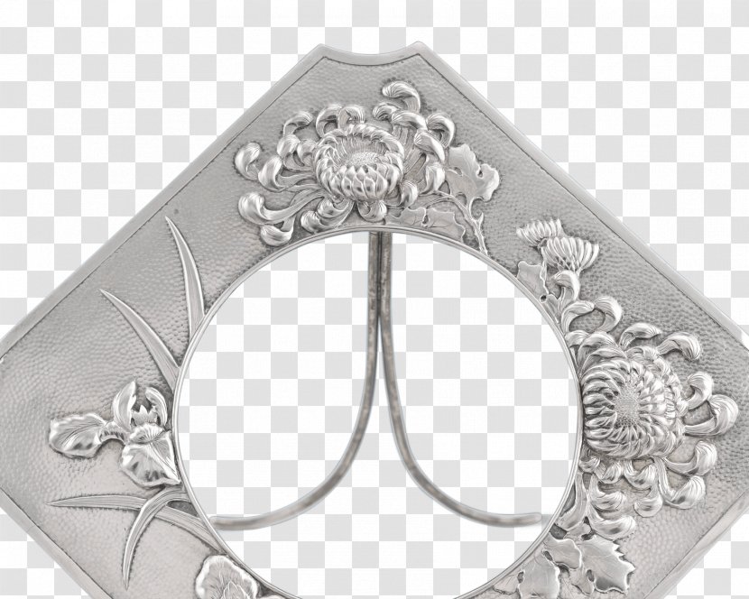 Chinese Export Silver Jewellery Picture Frames Ring - Metal - Exquisite Border Transparent PNG