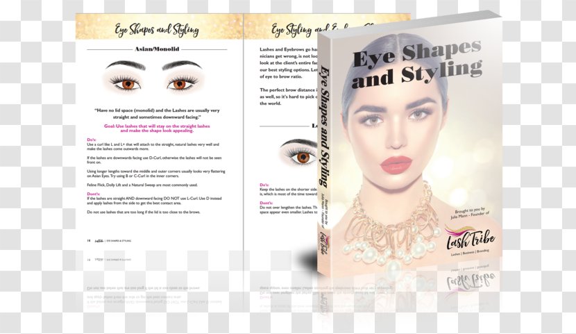 Eyelash Extensions Training Manual Hair Coloring - Media Transparent PNG