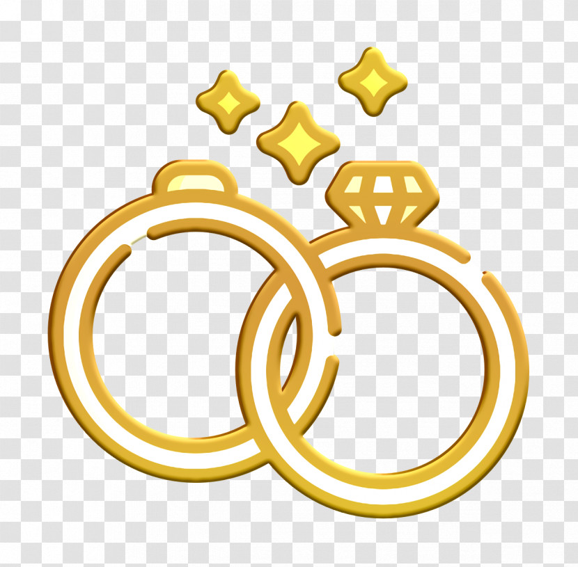 Wedding Icon Jewel Icon Wedding Rings Icon Transparent PNG