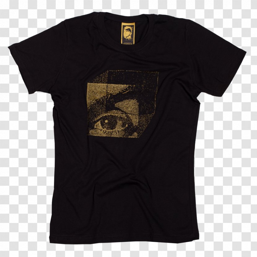 T-shirt Gold Shadow Different Pulses Avidan In A Box - Black - COTTON Transparent PNG