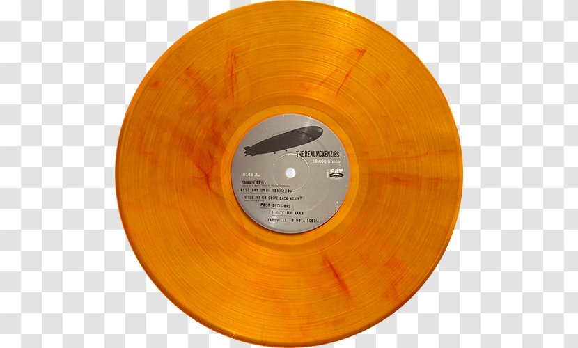 Compact Disc Phonograph Record Street Spirit (Fade Out) Color - Orange - Picture Transparent PNG