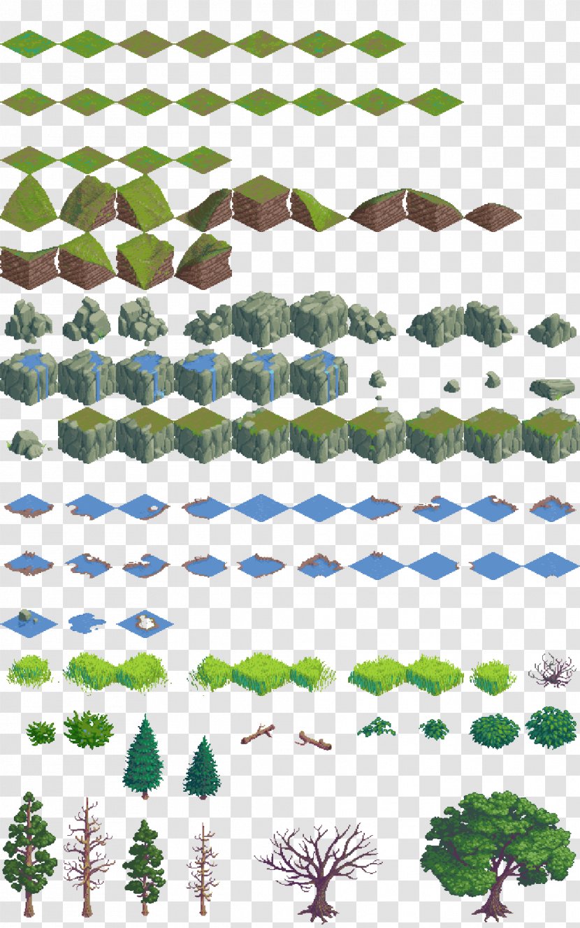 Pokémon Platinum Tile-based Video Game Isometric Graphics In Games And Pixel Art Sprite - Projection Transparent PNG