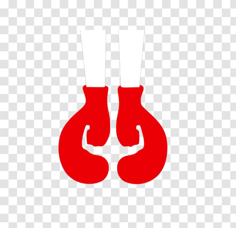 Boxing Glove Euclidean Vector - Red - Gloves Transparent PNG