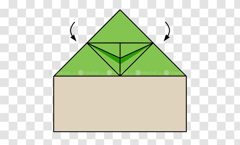 Triangle Clip Art Green Point - Tree Transparent PNG