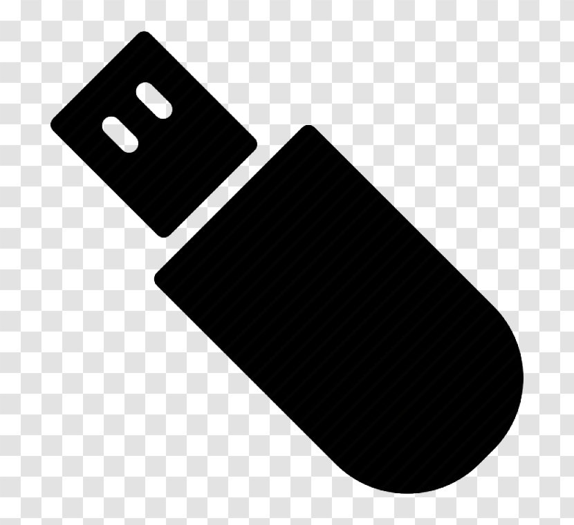 USB Flash Drive Memory Icon - Usb - Black U Disk Transparent PNG