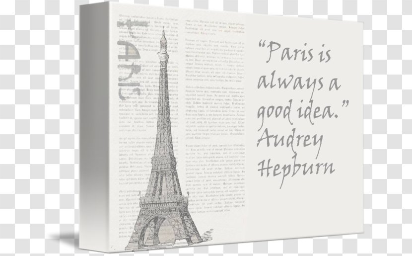 Canvas Print Art Paris Is Always A Good Idea. Paper - Audrey Hepburn - Tamborini Avocat Transparent PNG