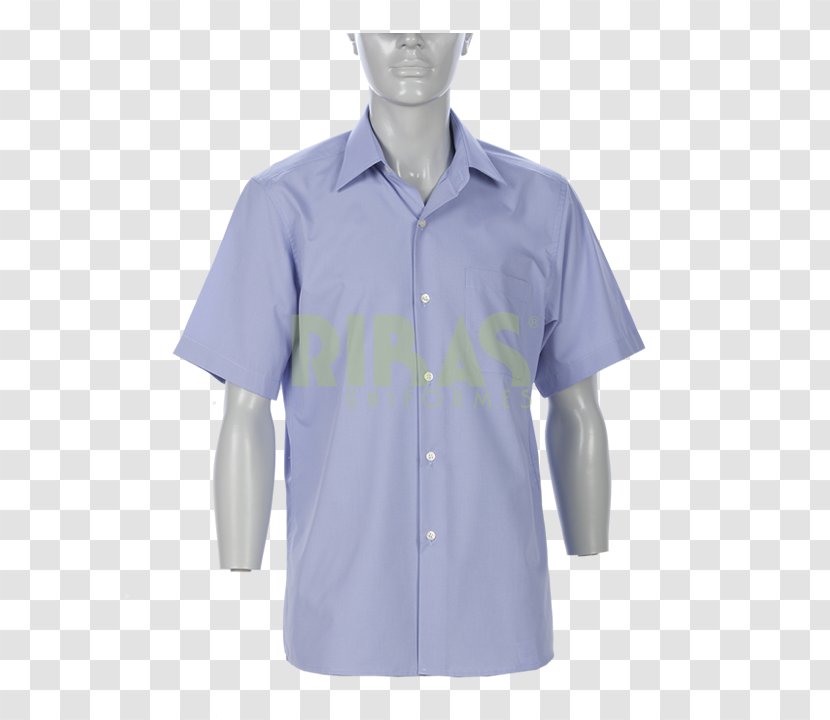 Dress Shirt T-shirt Collar Blouse Button Transparent PNG