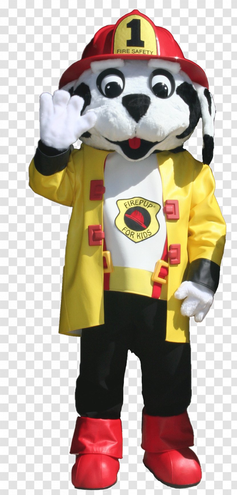 Costume Mascot Dog Suit Plush - Fire Department Transparent PNG