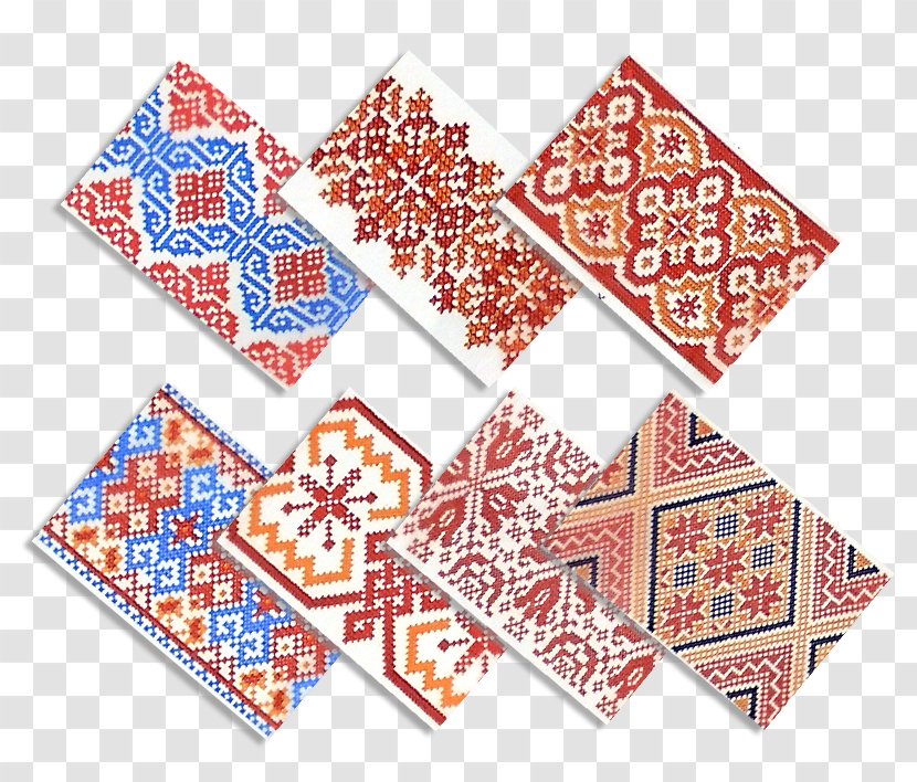 Line Point Place Mats - Soviet-style Embroidery Transparent PNG